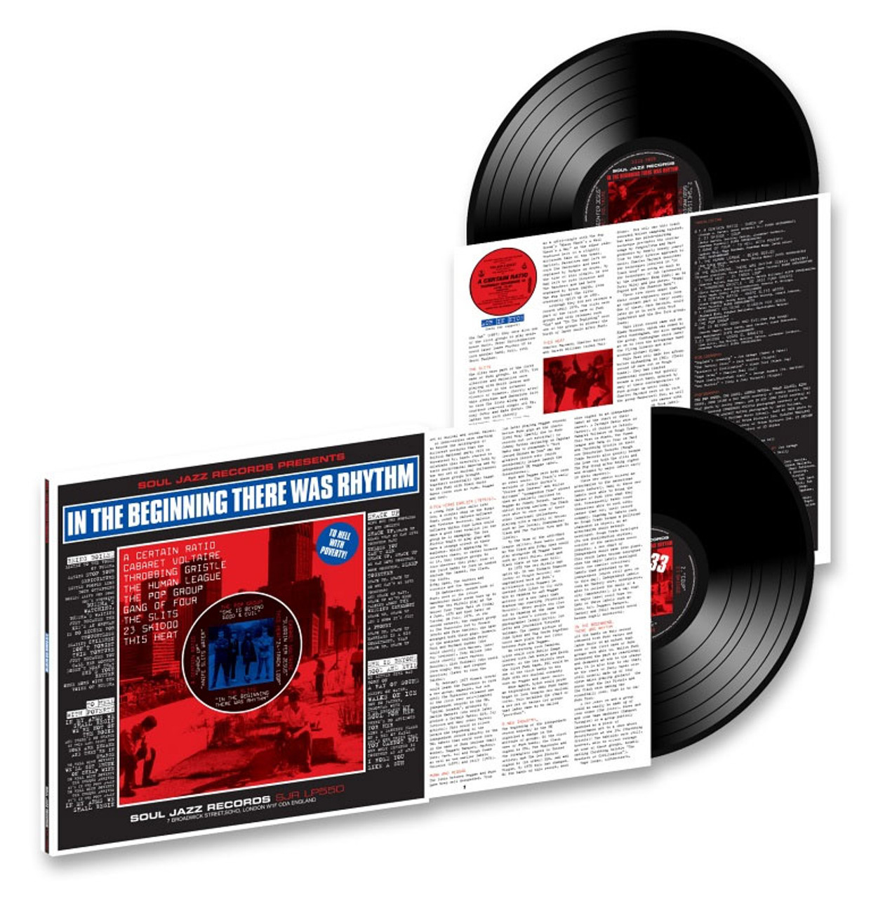 Soul Jazz Records Presents: In the Beginning There Was Rhythm 2LP