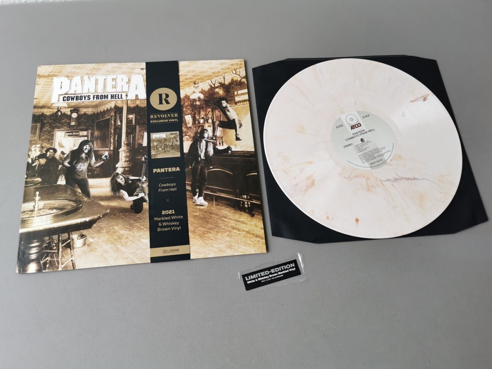 PANTERA - COWBOYS FROM HELL (MARBLED BROWN VINYL) (I)