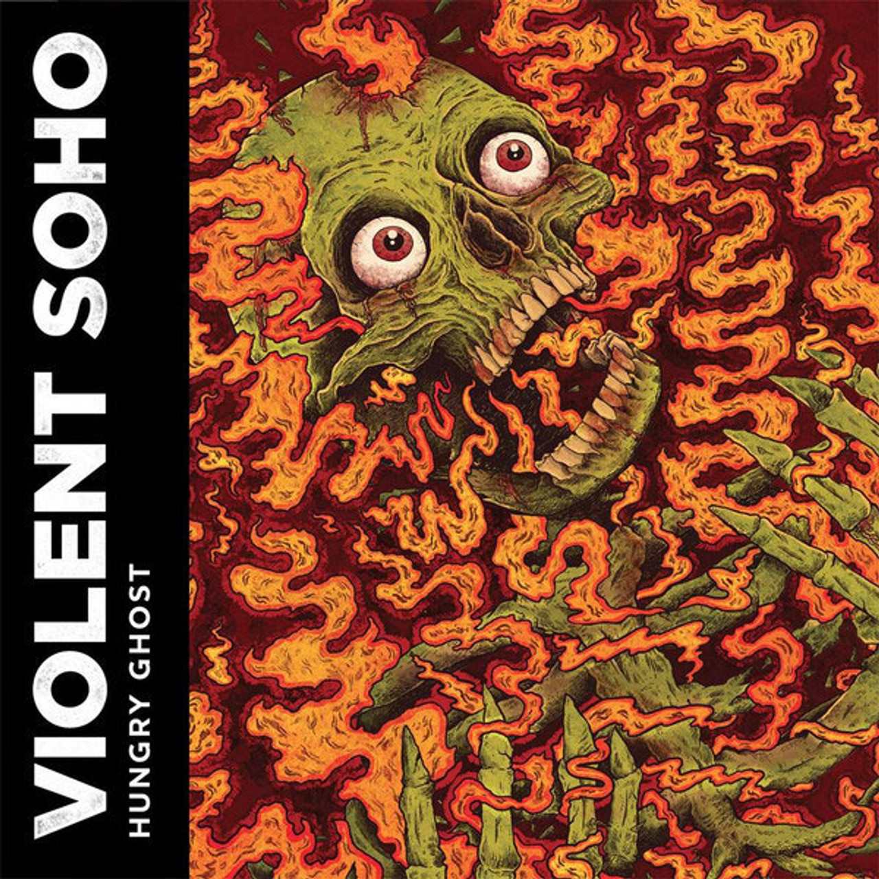 Violent Soho Hungry Ghost 10th Anniversary Edition 180g LP (Black & Red Splatter Vinyl)