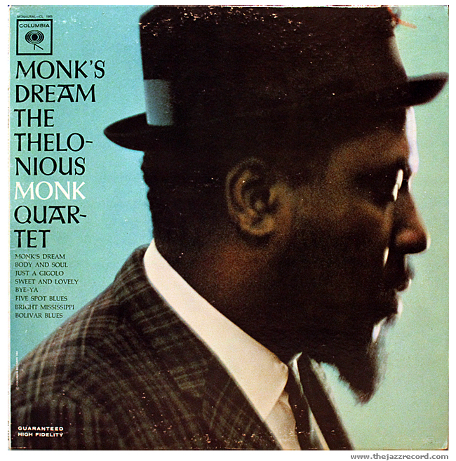 vinyl THE THELONIOUS MONK QUARTET - Monk's Dream
