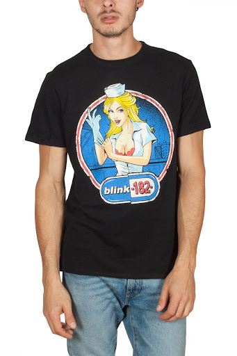 BLINK 182 ENEMA OF THE STATE AMPLIFIED XX LARGE VINTAGE BLACK T S