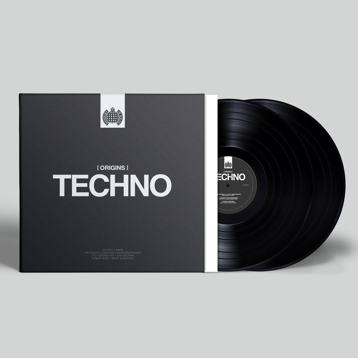 vinyl VARIOUS ARTISTS - MINISTRY OF SOUND - ORIGINS OF TECHNO (2LP)