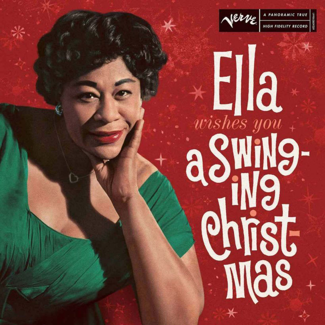Ella Fitzgerald Ella Wishes You a Swinging Christmas LP (Ruby Red Vinyl LP)
