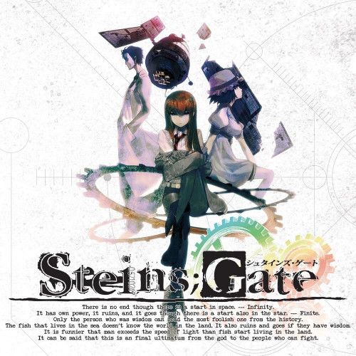 Takeshi Abo Steins;Gate (Official Soundtrack) 2LP (Black & White Vinyl)