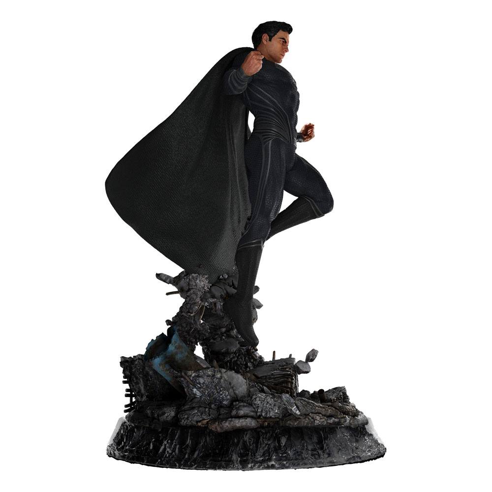 WETA Workshop Limited Edition Polystone - Justice League (Zack Snyder) - Superman - Black Suit - 1:4 Scale Statue