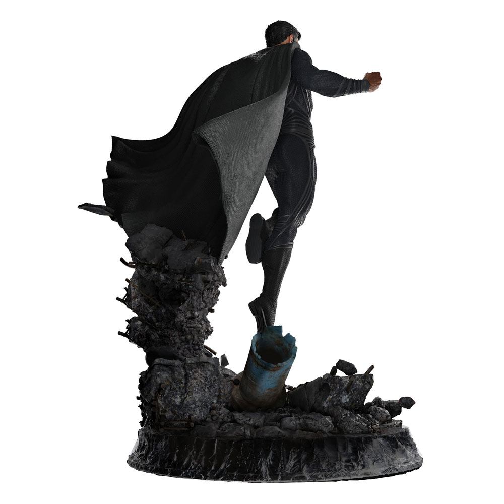 WETA Workshop Limited Edition Polystone - Justice League (Zack Snyder) - Superman - Black Suit - 1:4 Scale Statue