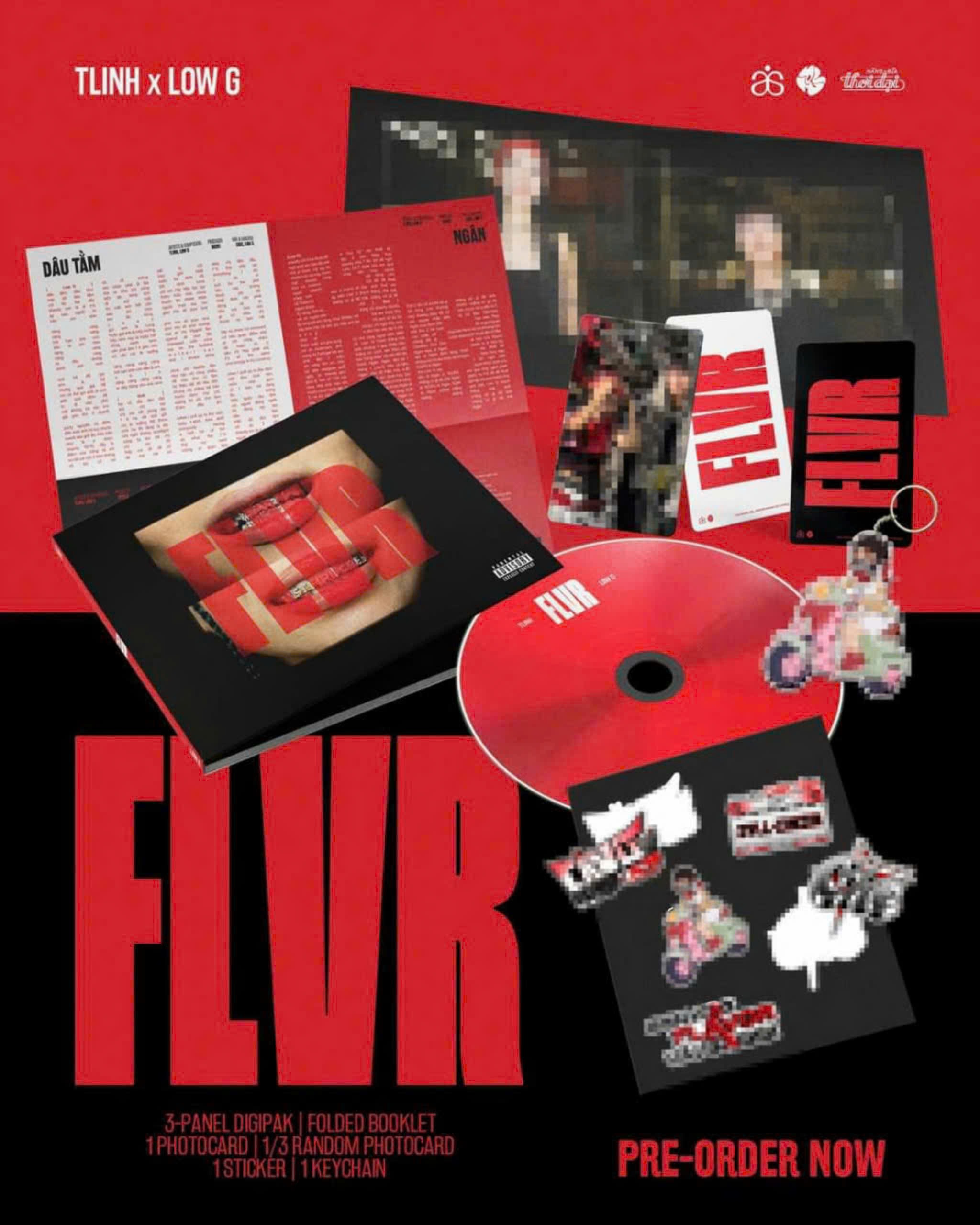 ĐĨA CD TLINH X LOW G - FLVR (EP)