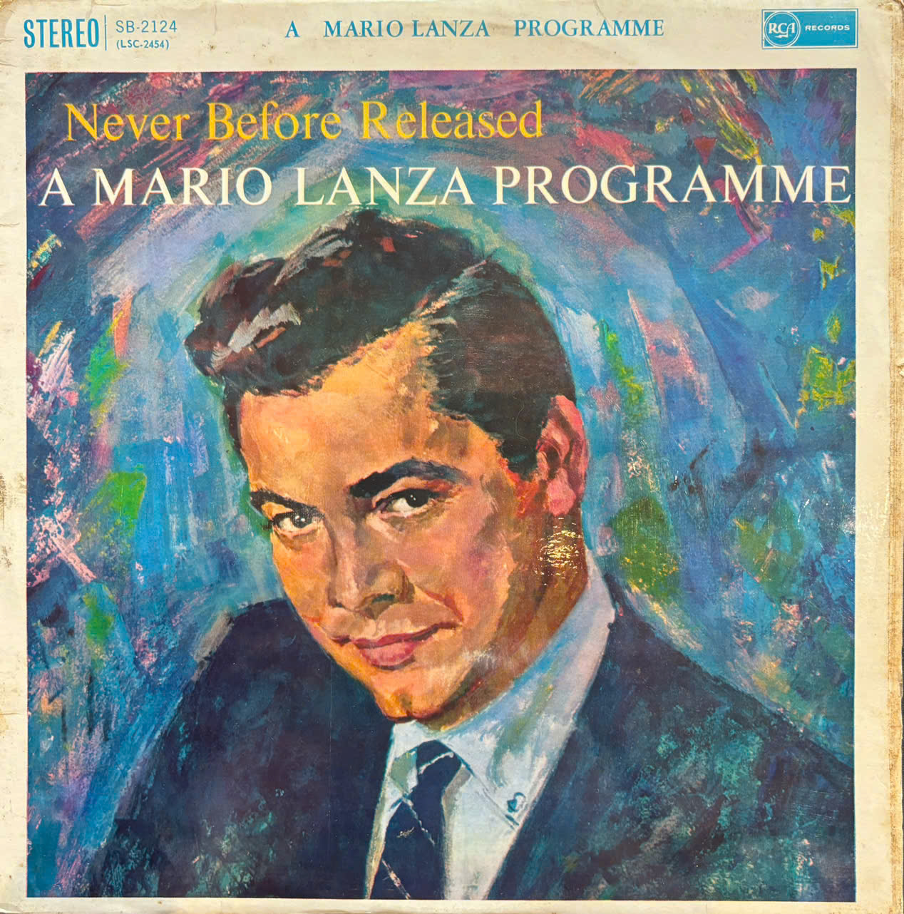 đĩa than cũ Mario Lanza – A Mario Lanza Programme