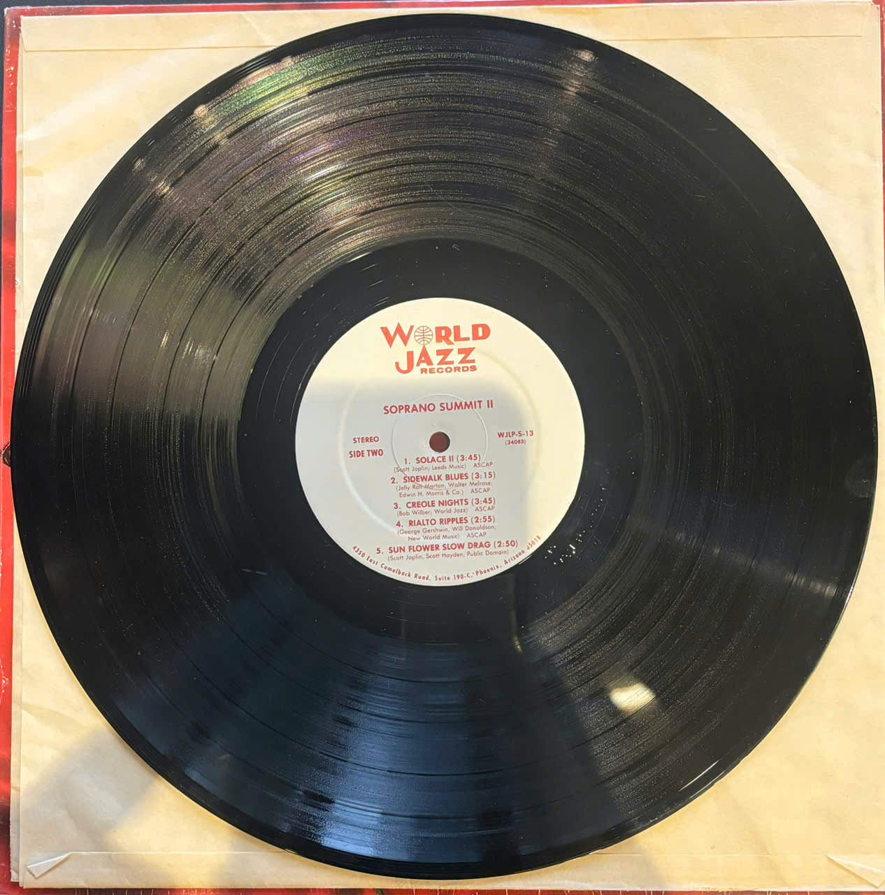 đĩa than cũ Bob Wilber, Kenny Davern, Dick Hyman – Soprano Summit II