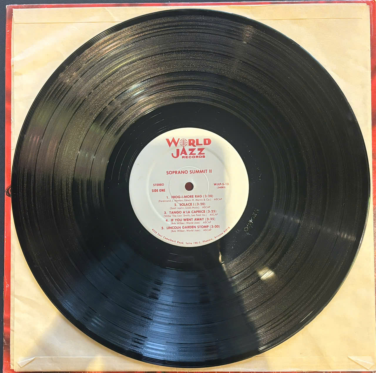 đĩa than cũ Bob Wilber, Kenny Davern, Dick Hyman – Soprano Summit II