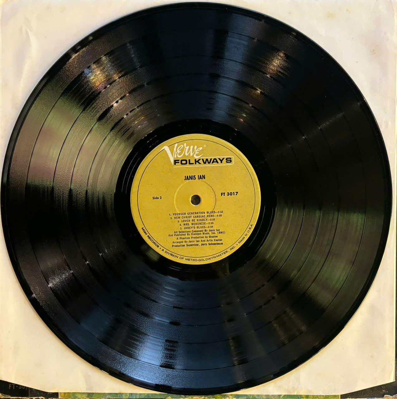 đĩa than cũ Janis Ian – Janis Ian