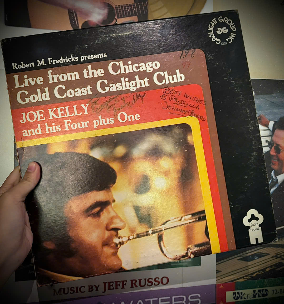 đĩa than cũ Joe Kelly & His Four Plus One – Live From The Chicago Gold Coast Gaslight Club