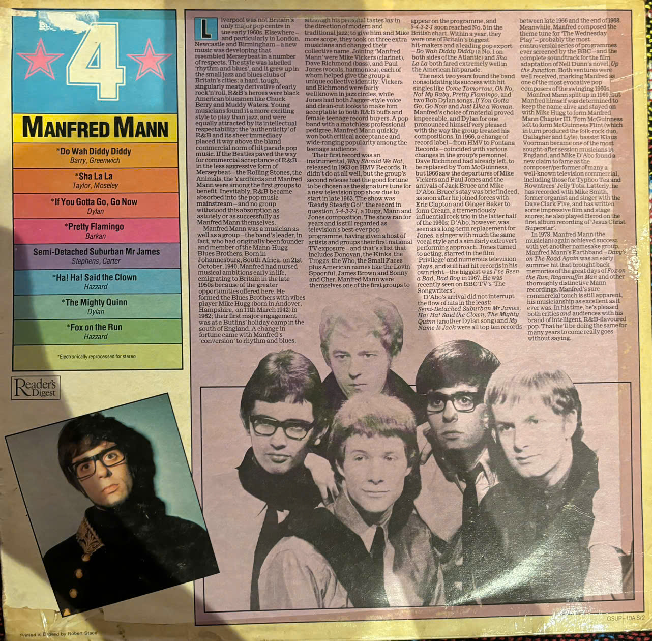 đĩa than cũ Reader's Digest Superstars of 60's and 70's - Elton John & Rod Stewart 12"