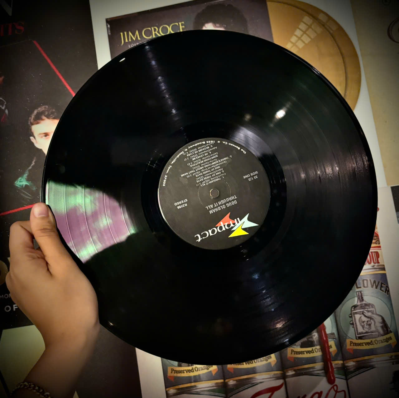 đĩa than cũ Doug Oldham – Through It All