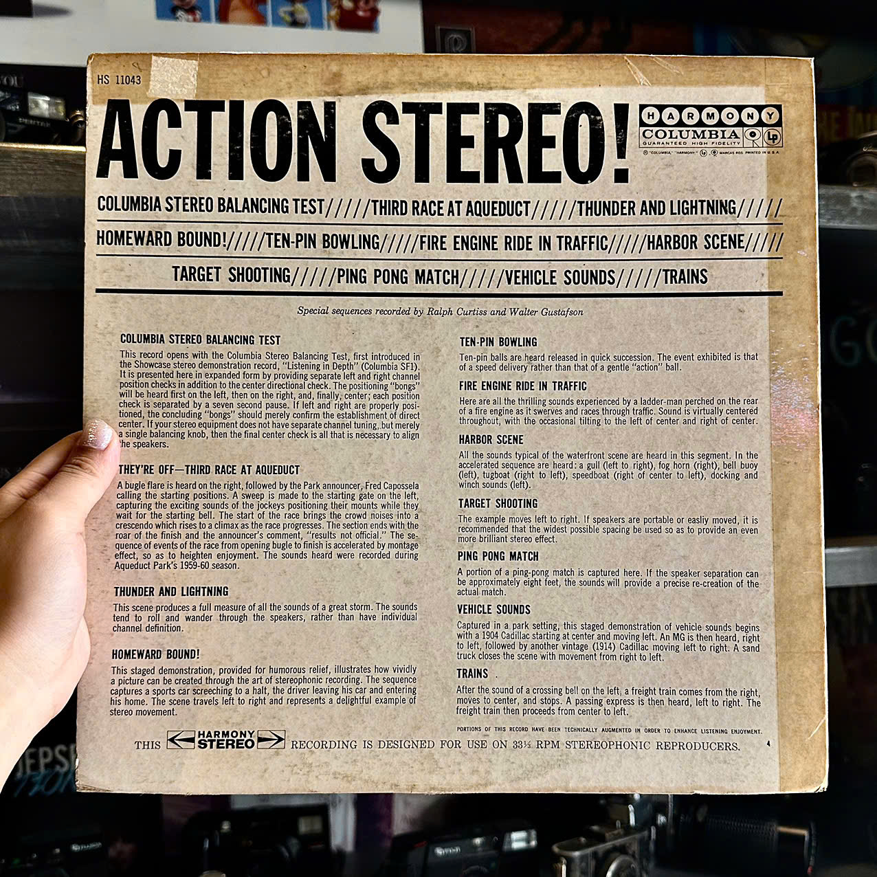 Vinyl Action Stereo ! Adventures In Stereo Sound Effects