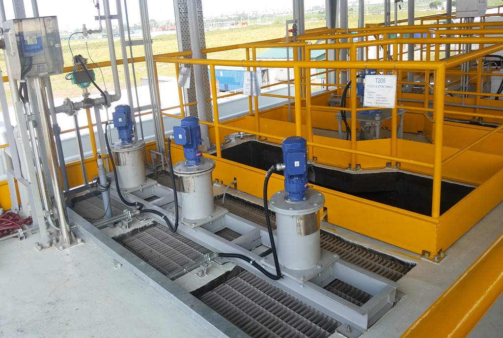 GIA CÔNG CÁNH KHUẤY CHO HỆ THỐNG XỬ LÝ NƯỚC