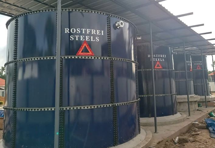 Bể thép phủ thủy tinh