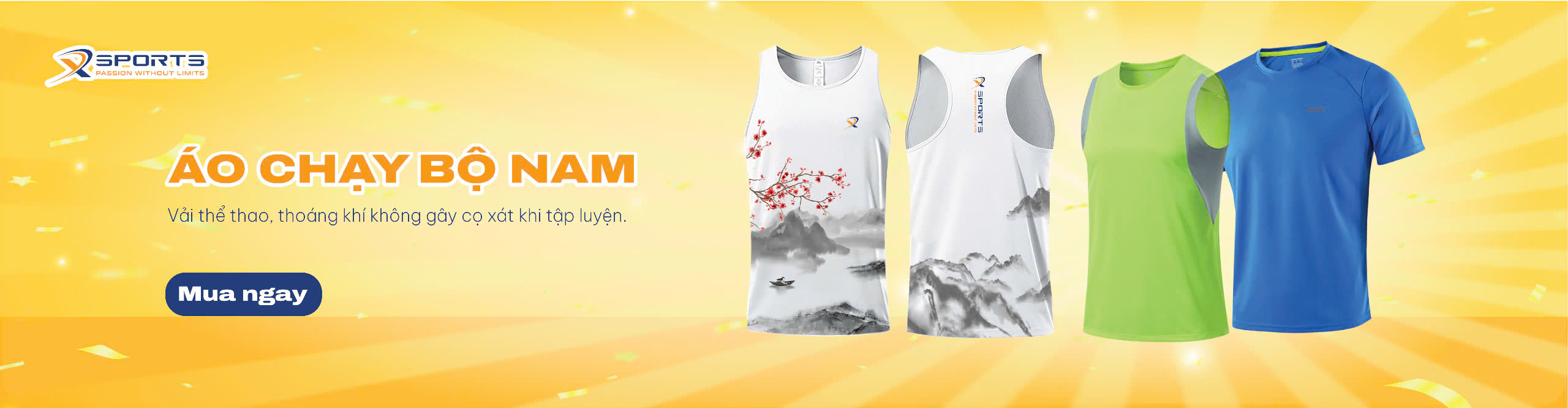 Áo chạy bộ nam