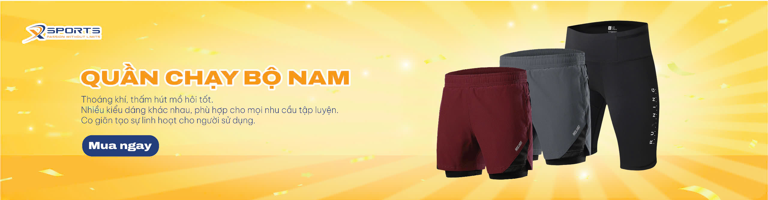 Quần chạy bộ nam