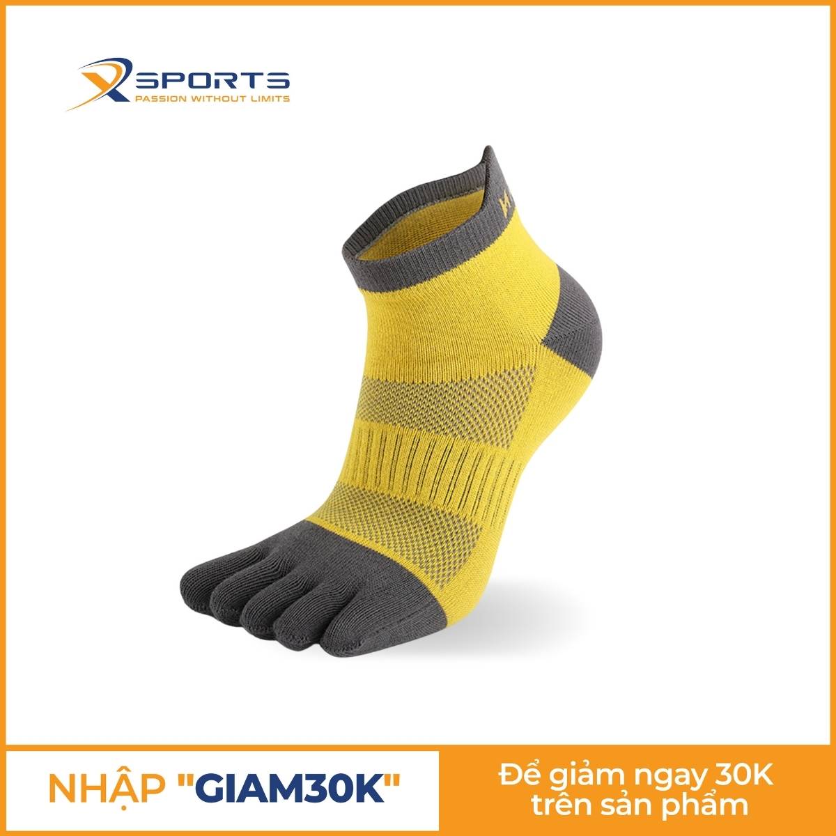 TẤT XỎ NGÓN MEIKAN THOÁNG MÁT ÊM CHÂN DÙNG CHO NAM NỮ MS28