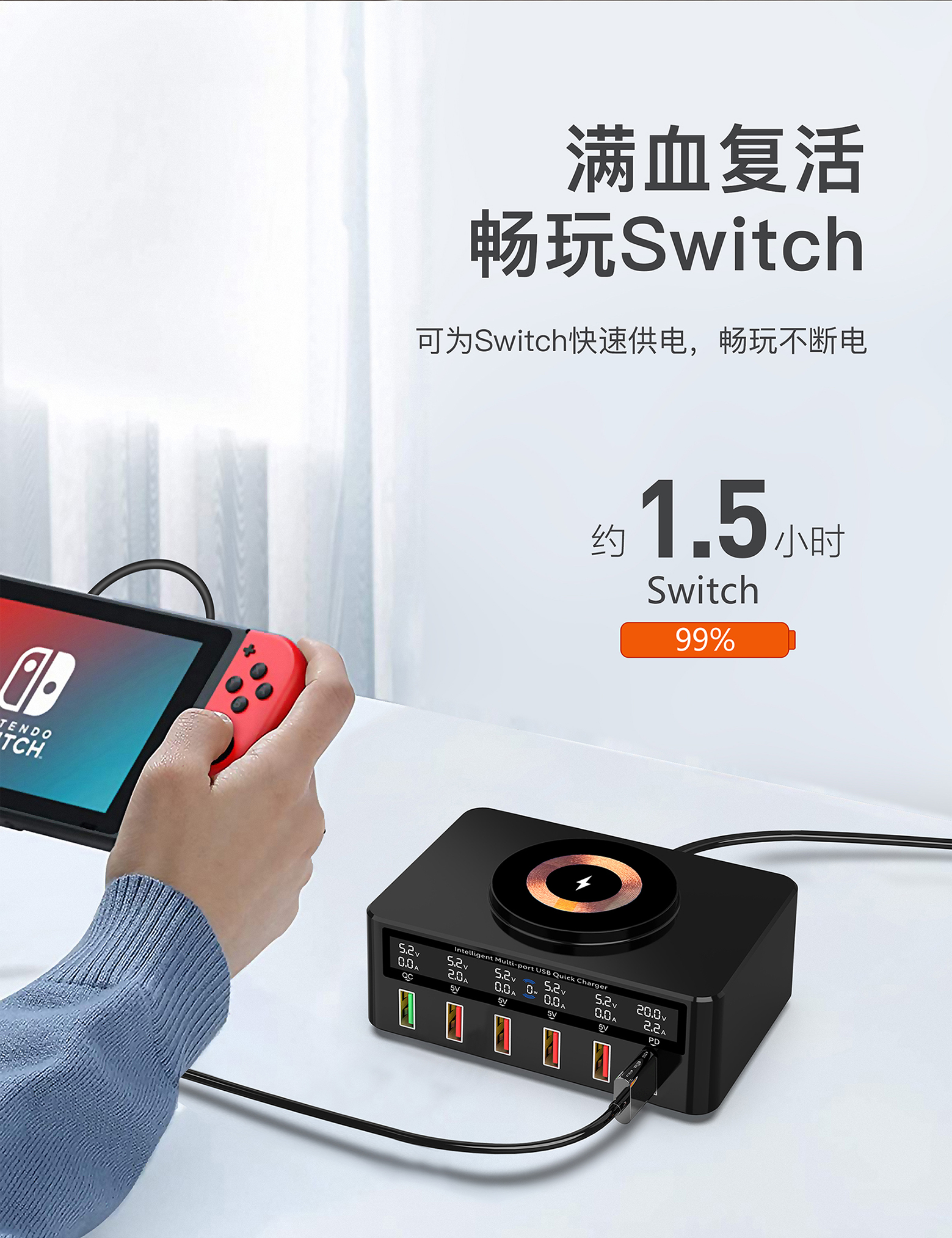 [Order] Trạm sạc đa năng GAN 65W