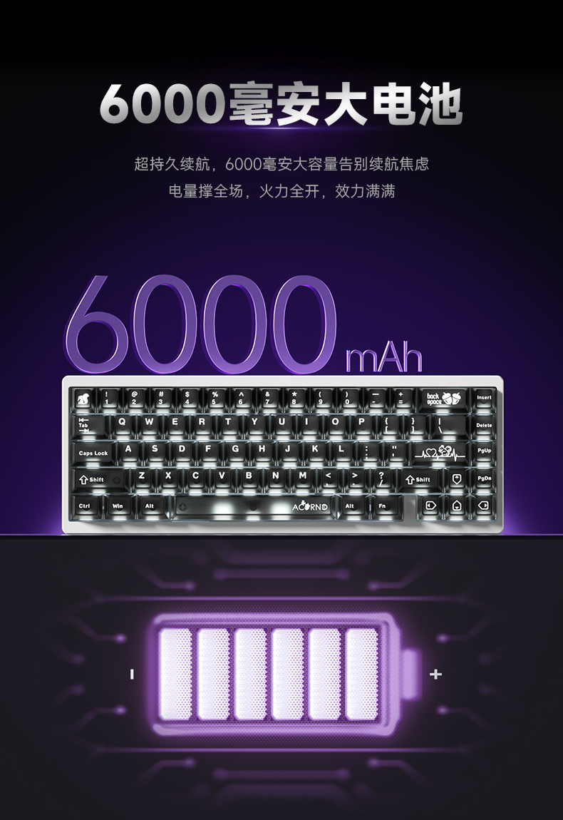 [Order] Kit Bàn phím cơ WEIKAV NUT65 - PCB 1,6mm