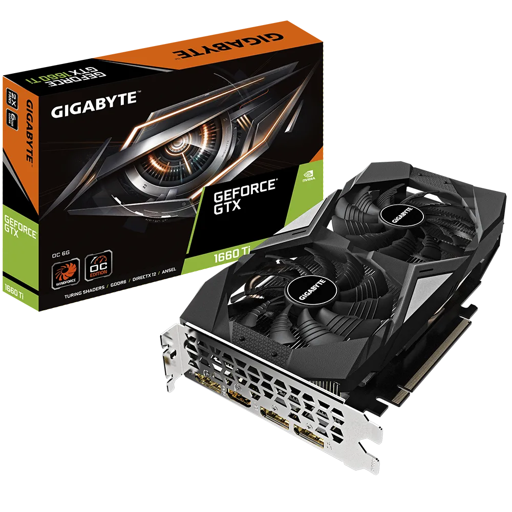 VGA Gigabyte GeForce GTX 1660 Ti OC 6G (2ND)