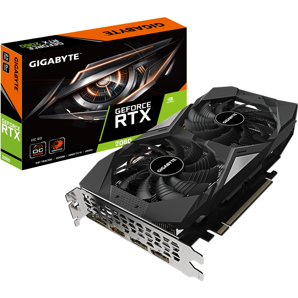 VGA Gigabyte RTX 2060 6GB OC 2 Fan (2ND)