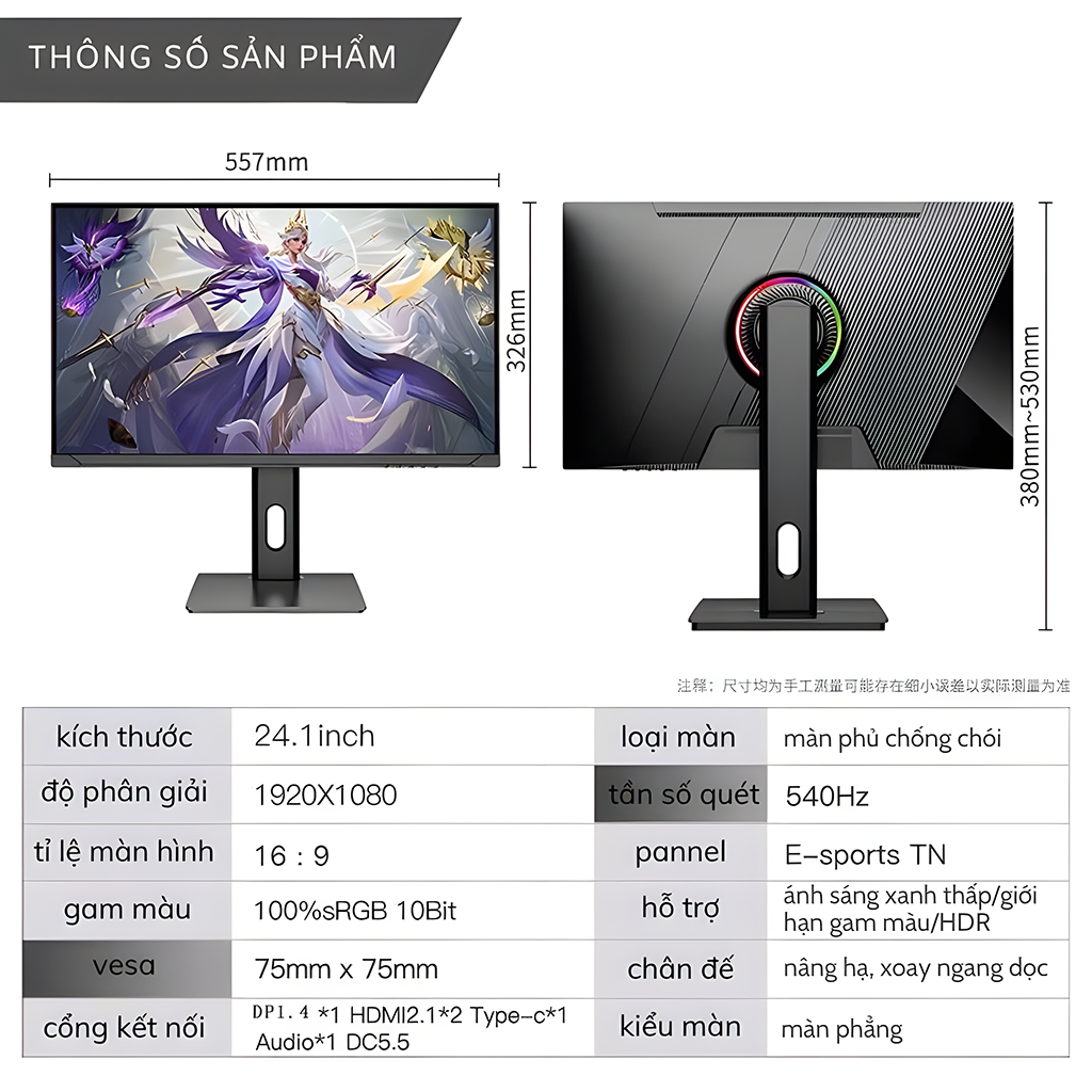 Màn Hình T-Order T24U