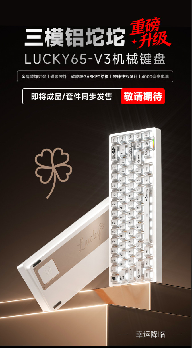 [Order] Kit Bàn phím cơ Lucky65 V3 - Đã đóng ngày 13/11/2025