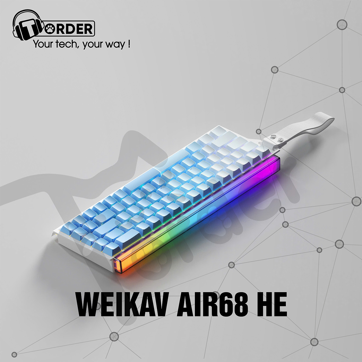 [Order] Bàn phím cơ HE Weikav AIR68 - Đã đóng ngày 07/12/2025