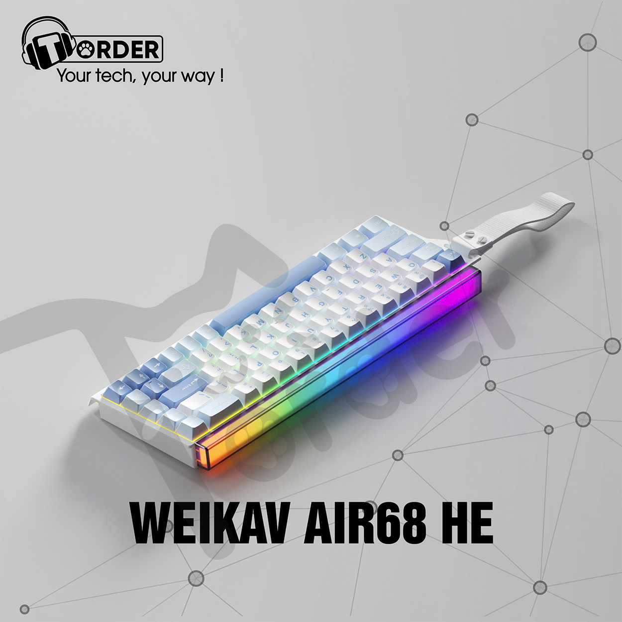 [Order] Bàn phím cơ HE Weikav AIR68 - Đã đóng ngày 07/12/2025
