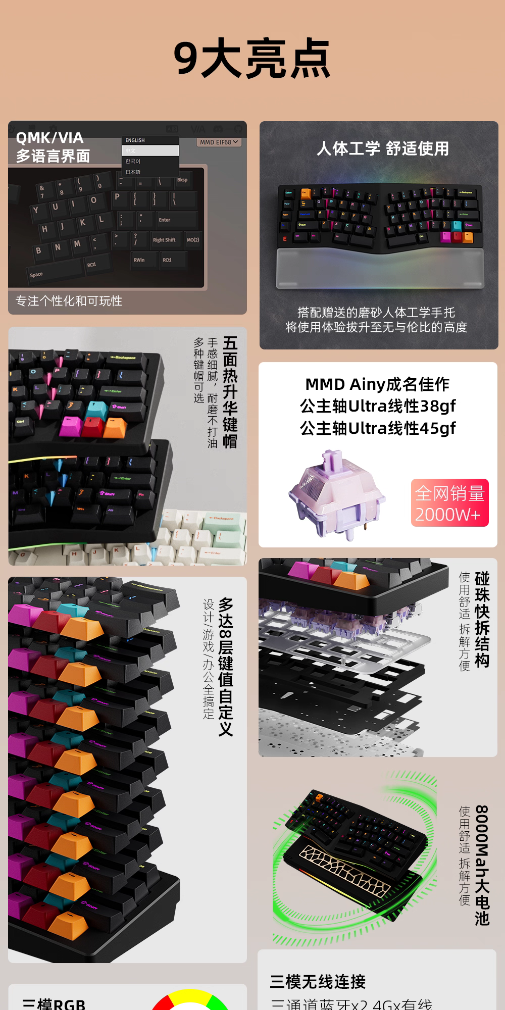 Bàn phím cơ alice MMD EIF68 - Đã đóng ngày 21/02/2026