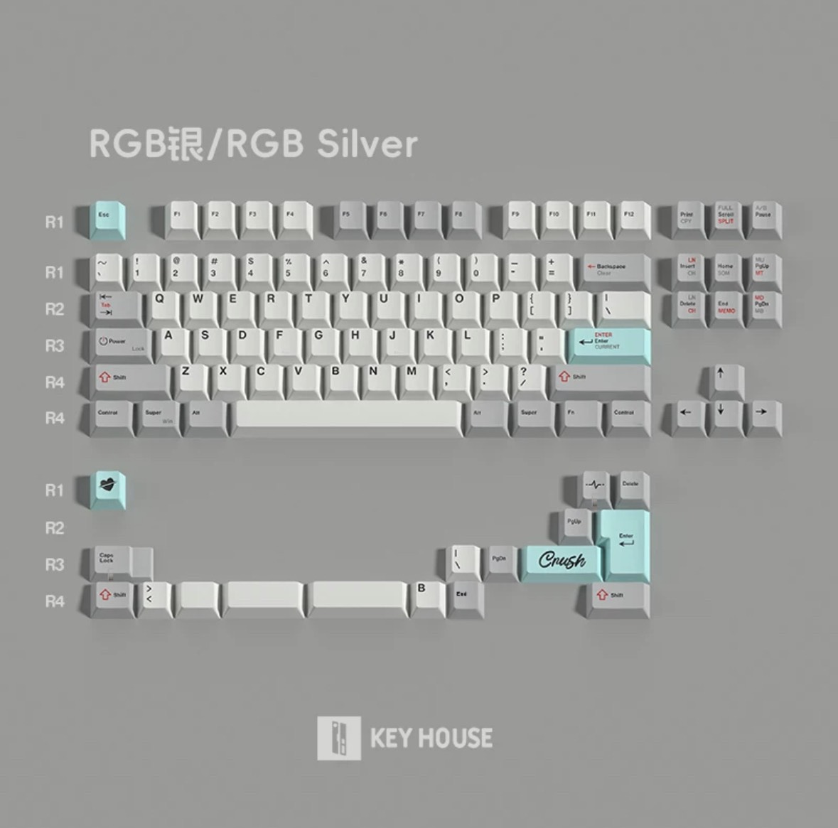 Keycap bàn phím cơ - Keyhouse keycap