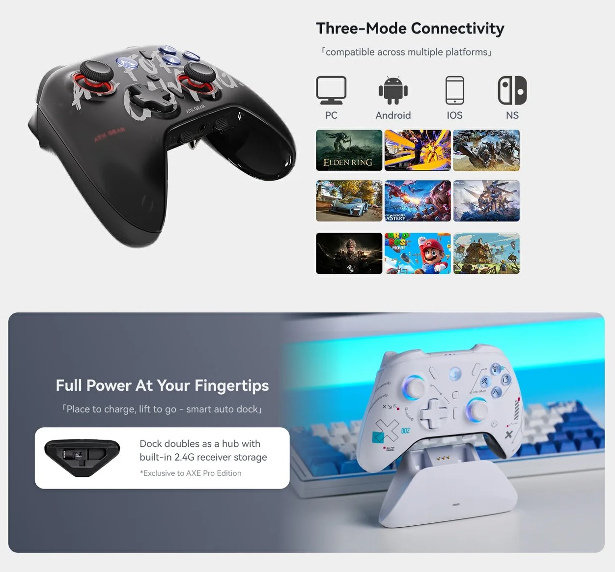 [Order] Tay cầm chơi game ATK AXE - Đã đóng ngày 19/09/2025