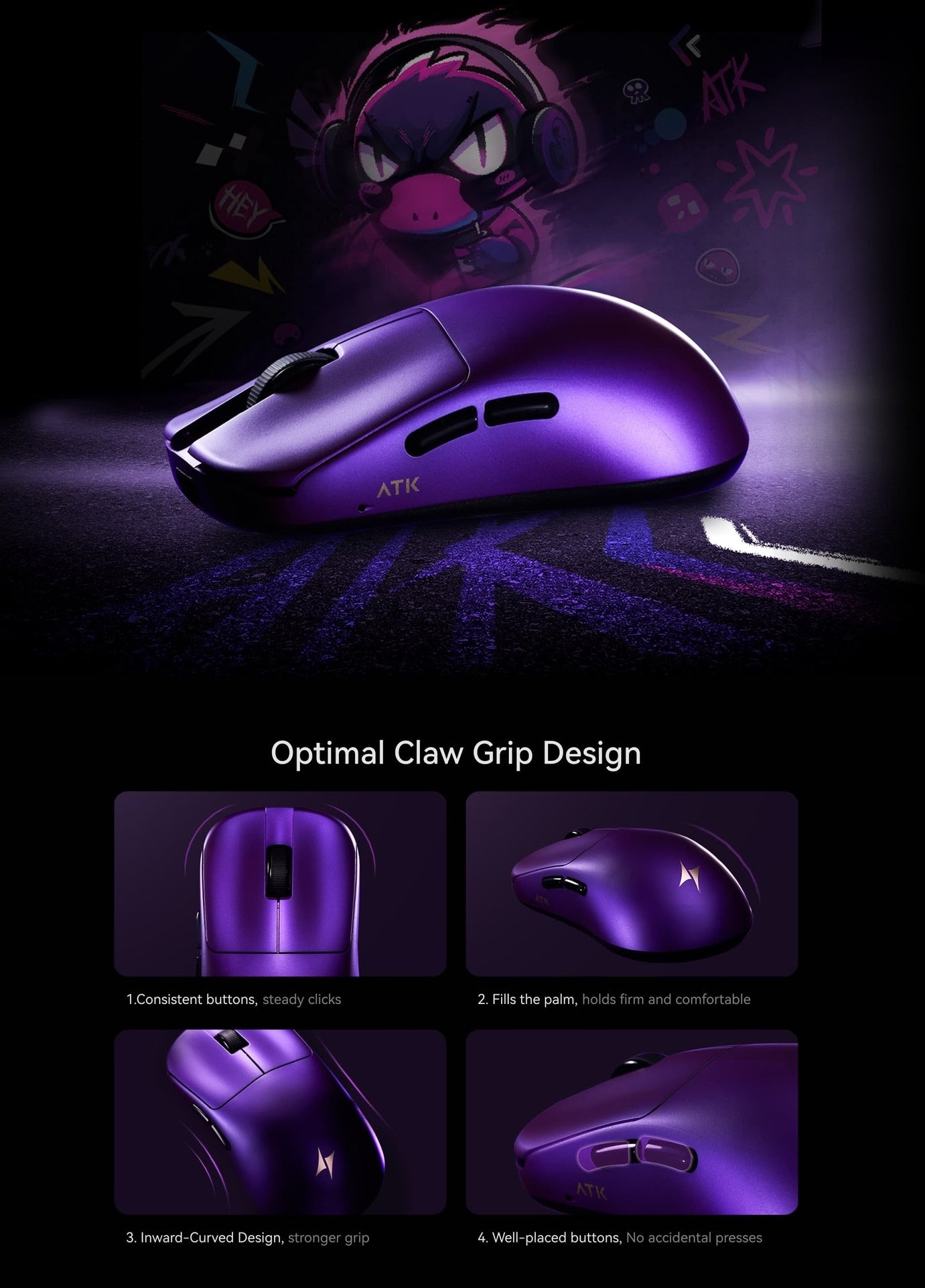 [Order] Chuột gaming ATK Duckbill Ultra - Đã đóng ngày 24/08/2025