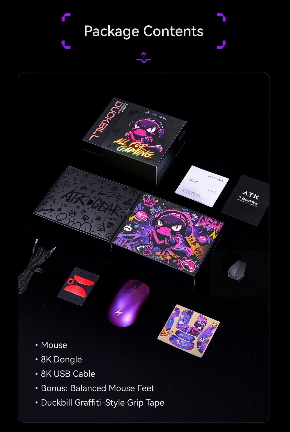 [Order] Chuột gaming ATK Duckbill Ultra - Đã đóng ngày 24/08/2025