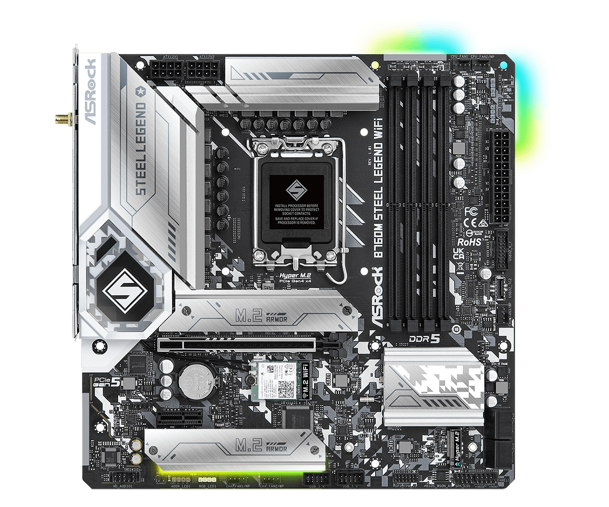 Mainboard ASRock B760M Steel Legend WiFi DDR5
