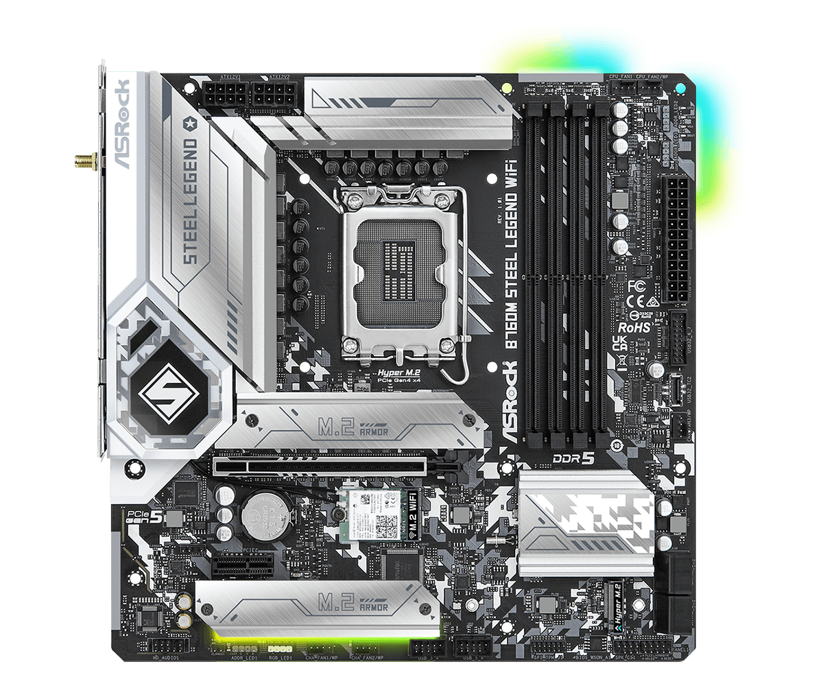 Mainboard ASRock B760M Steel Legend WiFi DDR5