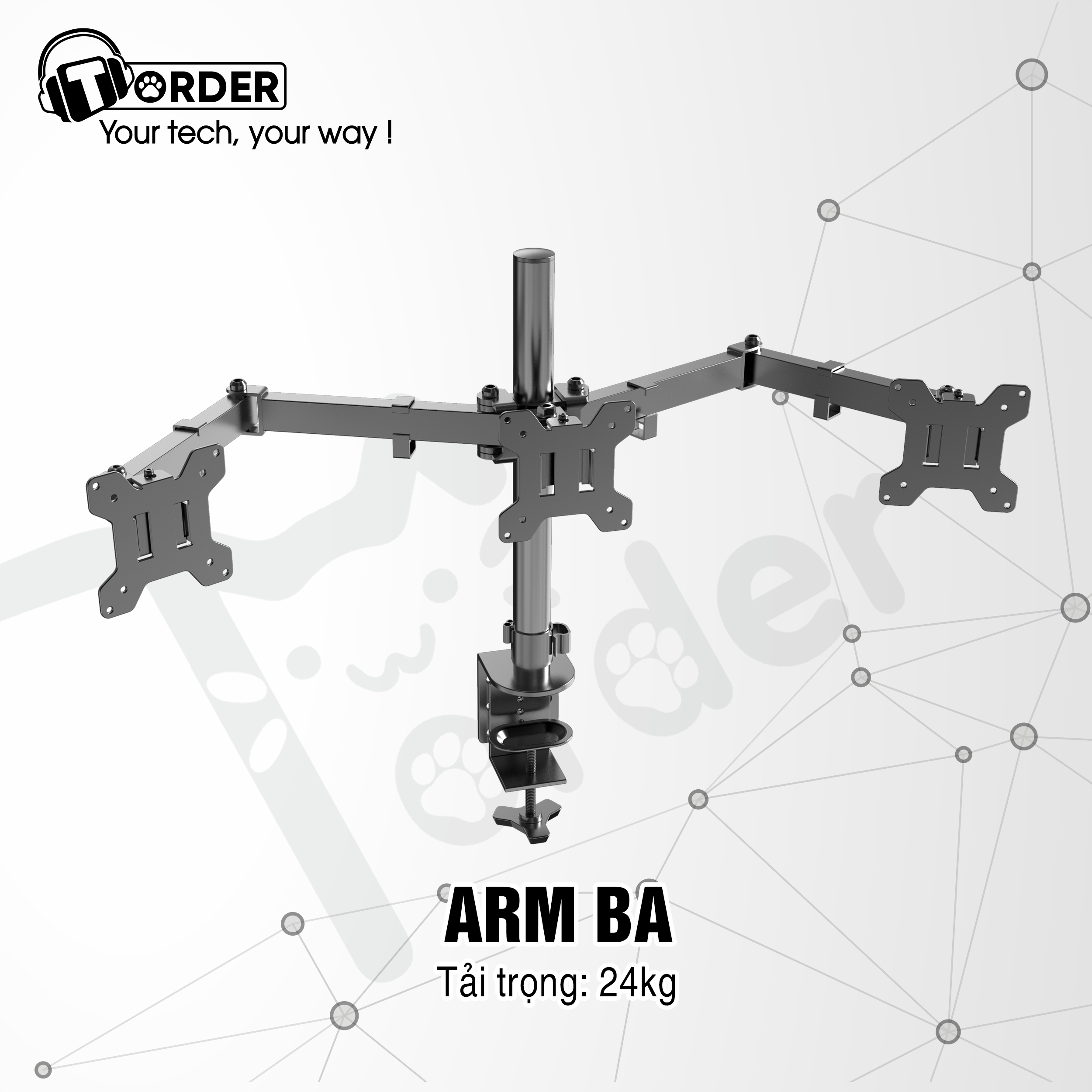 [Order] Arm màn hình (Đơn/Đôi/Ba) - Đã đóng ngày 20/08/2025