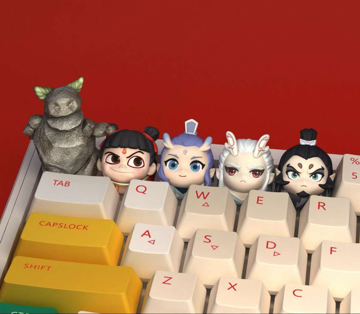 Keycap artisan NFresin Na Tra Ngao Bính