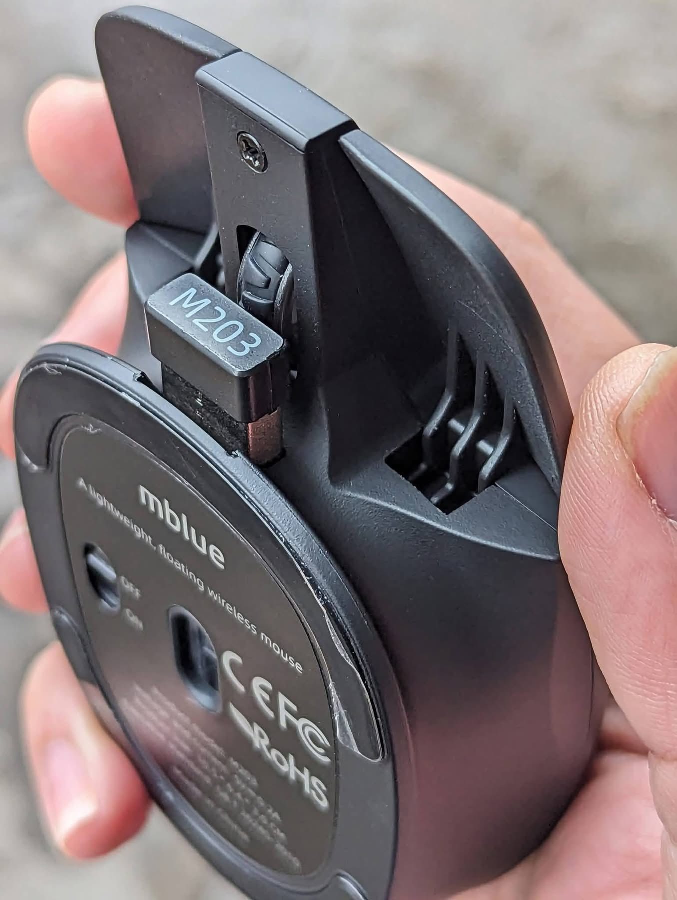 [Instock]  Chuột không dây MEIZU - M203 (Thiết kế công thái học)