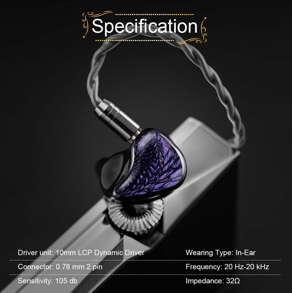 [Order] Tai nghe IEM Celest Wyverm Black