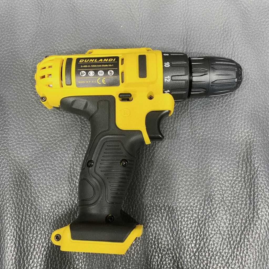 [Instock]  Máy khoan không dây DUNLANDI (Hộp 24 chi tiết + 2 pin + máy)