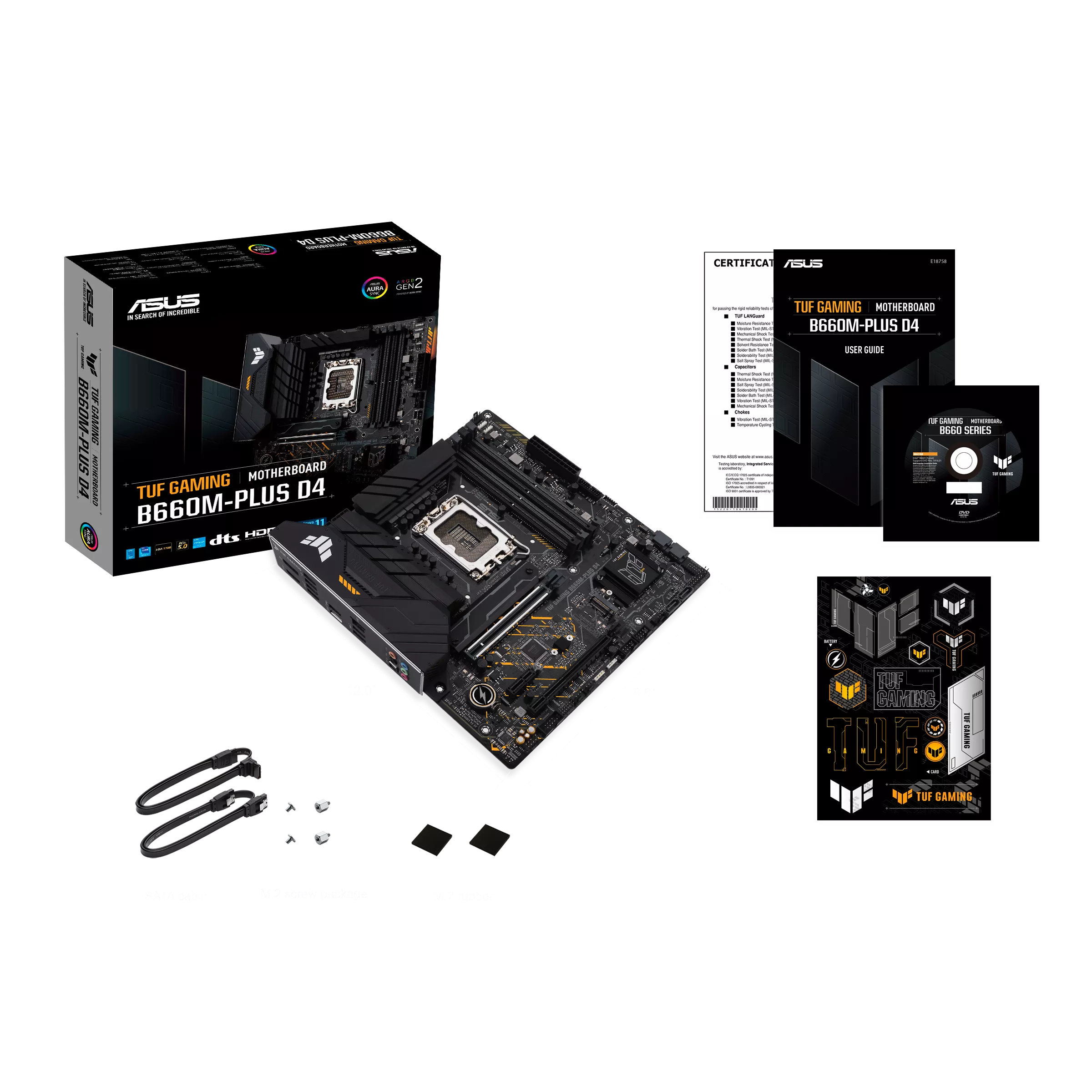 MAINBOARD ASUS TUF GAMING B660M-PLUS D4