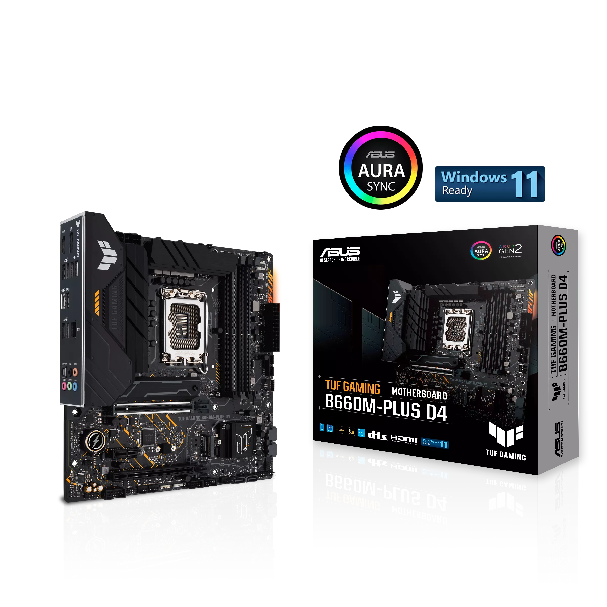 MAINBOARD ASUS TUF GAMING B660M-PLUS D4