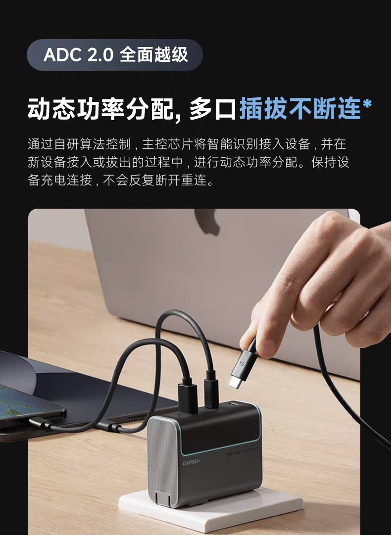 Sạc Cuktech 120W 2C/1A - Đã đóng ngày 19/05/2025