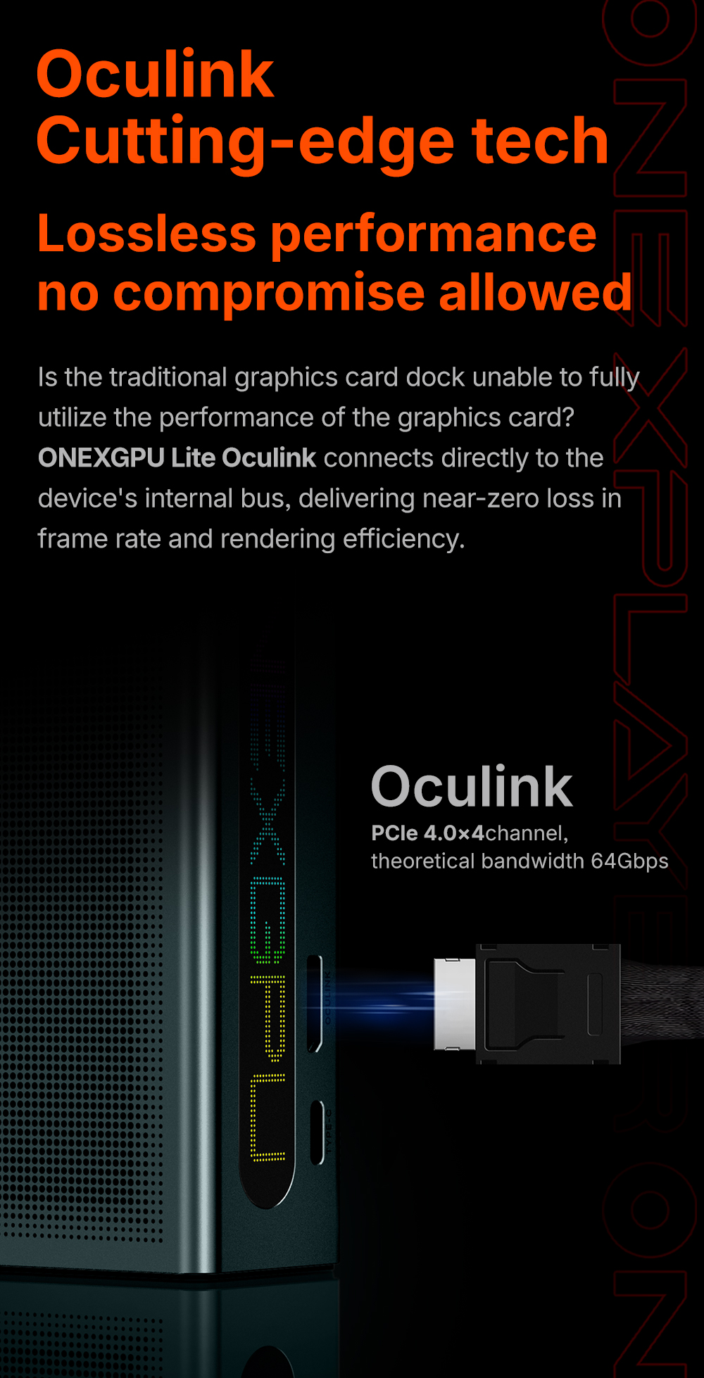 [Order] OneXPlayer eGPU  - OneXGPU Lite (RX 7600M XT - 8GB GDDR6 Oculink/Usb4)
