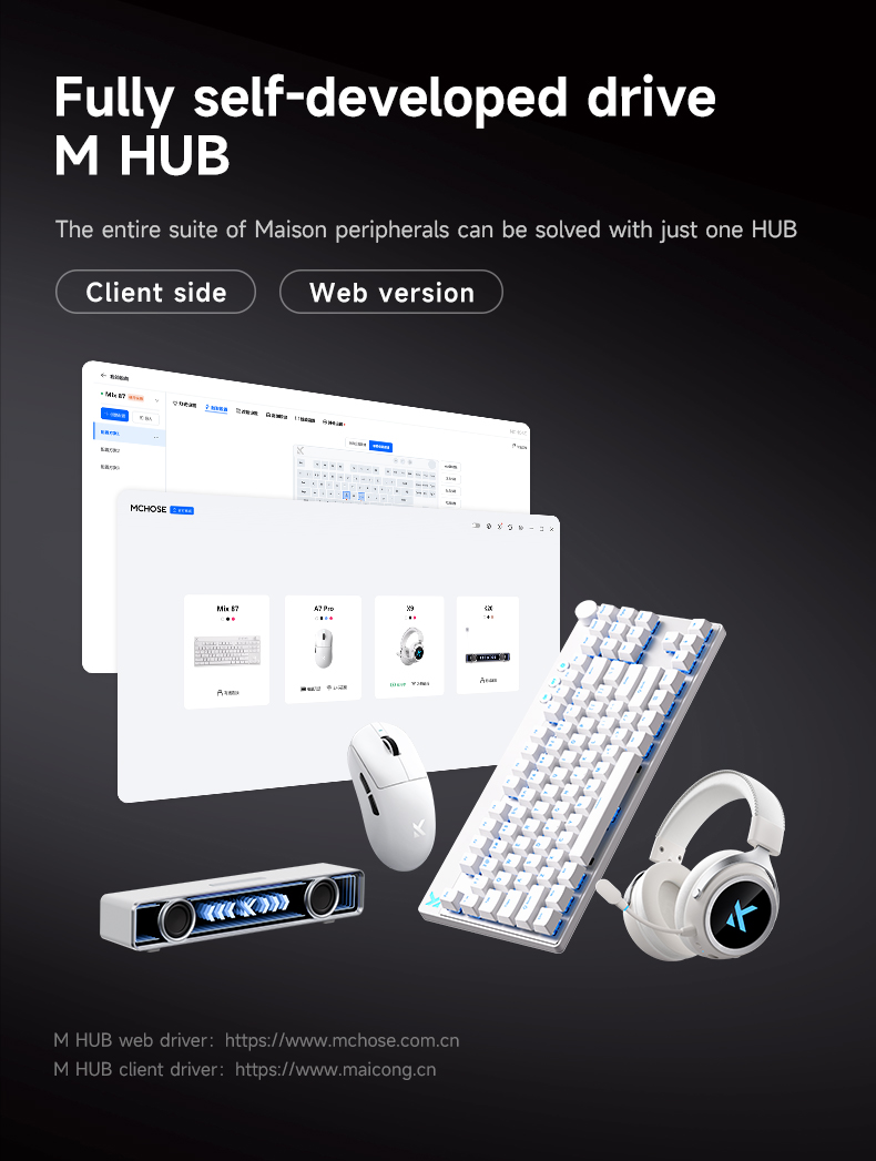[Order] Bàn phím cơ Mchose Mix87 - Đã đóng ngày 07/06/2025