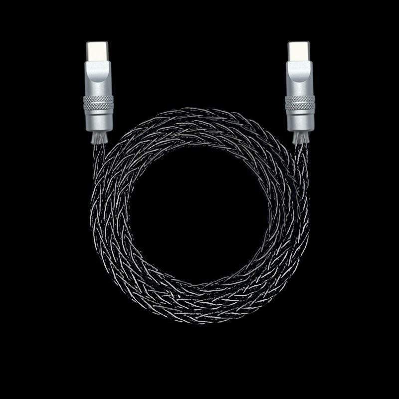 [Instock] Cáp sạc Custom bện bằng sợi Audio